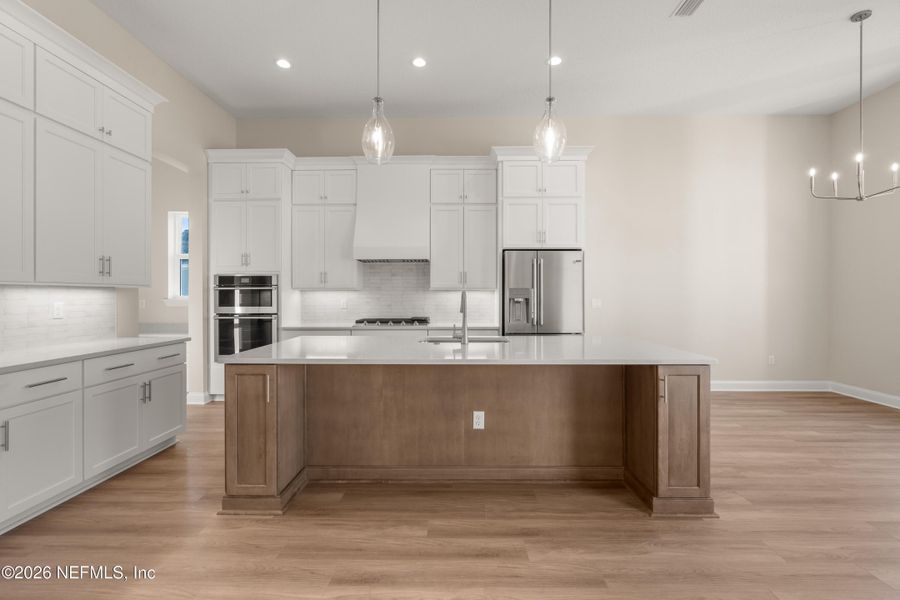 Furnished interior view inside a new home in Madeira, St. Augustine (Image 5).