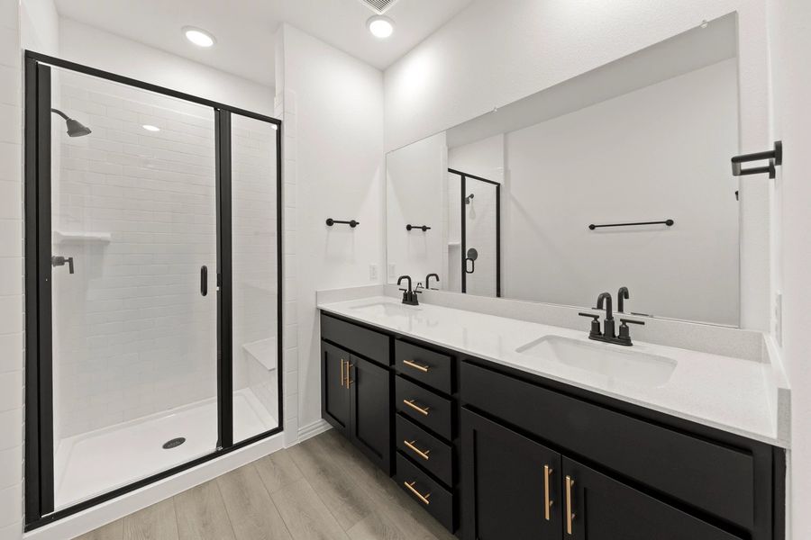 Primary Bathroom featuring the Noir Collection Primary Bathroom featuring the Noir Collection