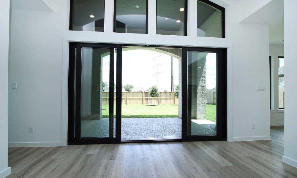 Representative Family Room - some options shown Representative Family Room - some options shown