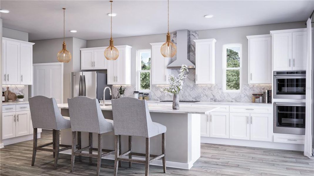Furnished interior view inside a new home in Vintner Reserve, Clermont (Image 2).