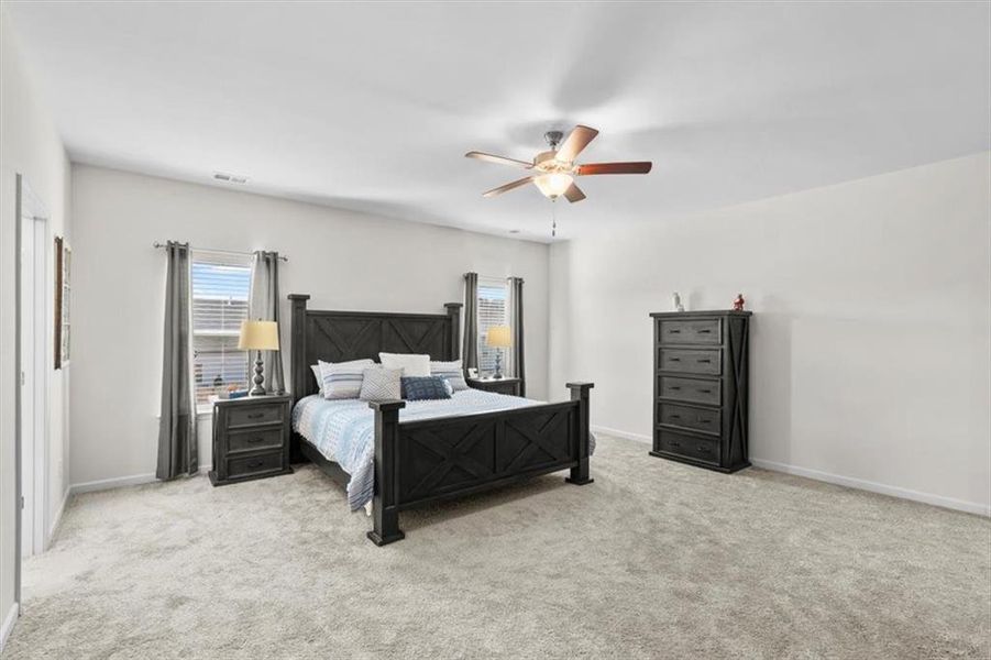 Furnished interior view inside a new home in Jackson Farm, Cartersville (Image 18).