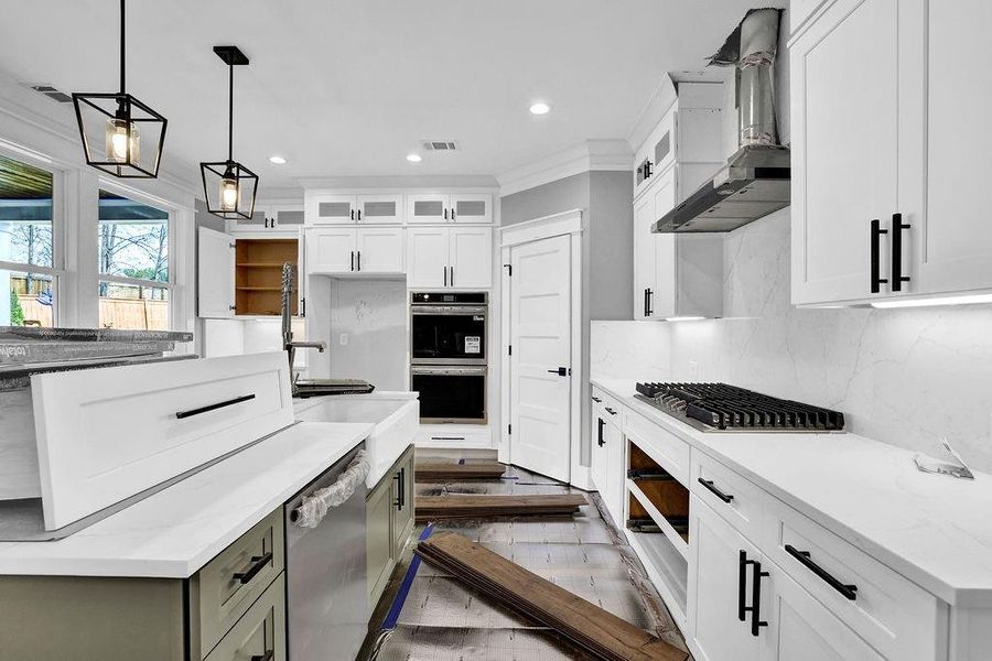 Furnished interior view inside a new home in , Canton (Image 10).