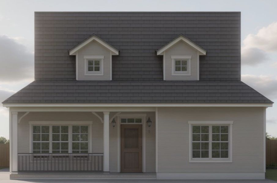 2D floor plan layout of this home in Osprey Landing, Southport, NC (Image 21).