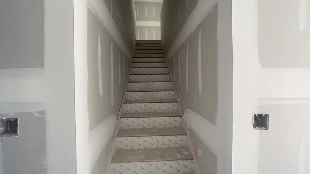 Stairs to Second Floor Construction Progress Stairs to Second Floor Construction Progress