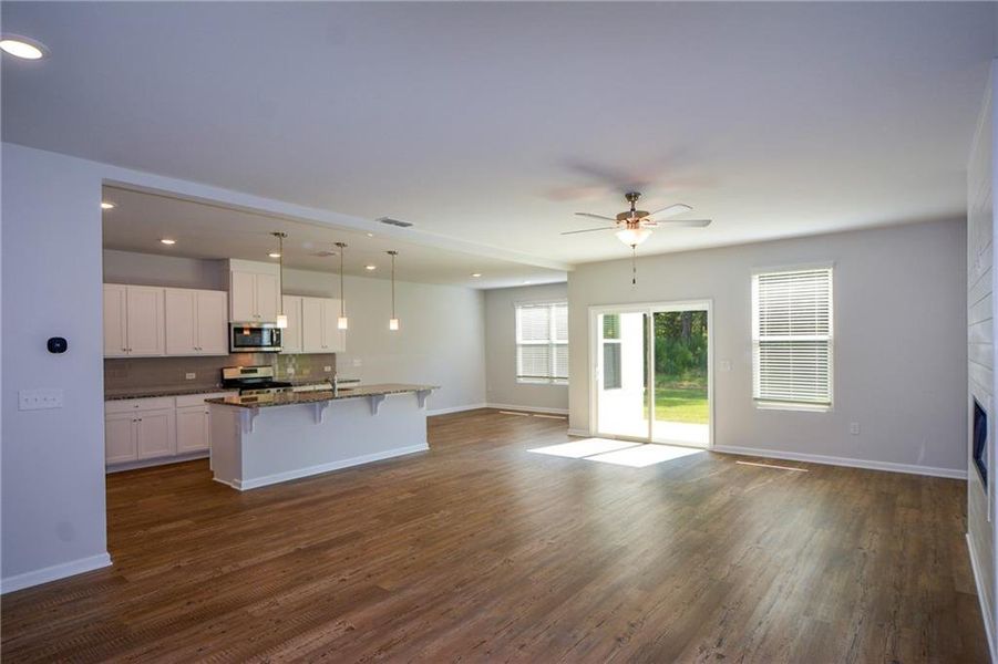 Spacious, unfurnished interior of a new home in Graystone Village, Grayson (Image 22).