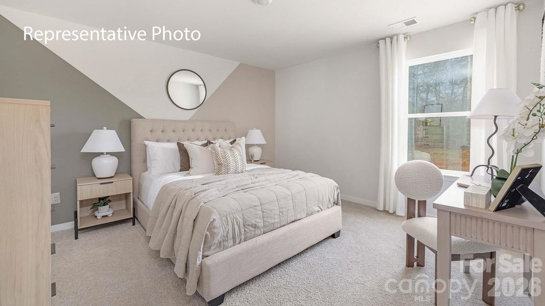 Furnished interior view inside a new home in Stanton, Richburg (Image 6).