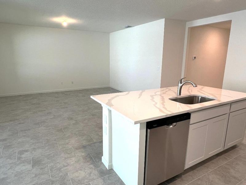 Kitchen Island.Family Room