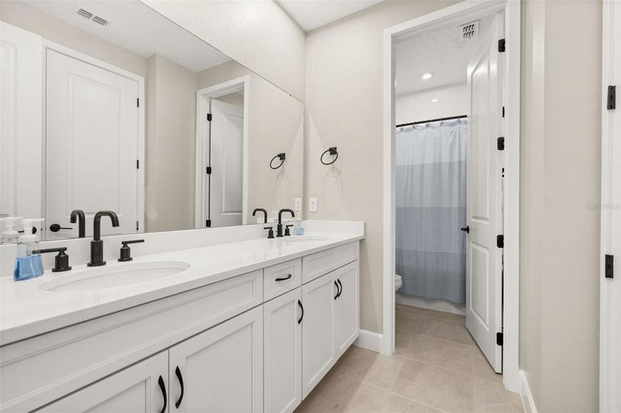 Furnished interior view inside a new home in , Celebration (Image 61).