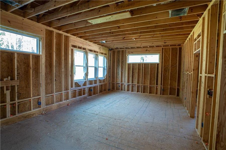 In-progress construction of a new home in , Fairburn, GA (Image 14).