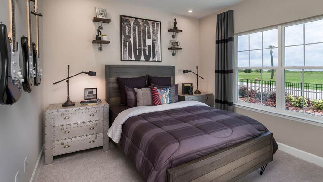 Furnished interior view inside a new home in Timber Ridge, Plant City (Image 10).