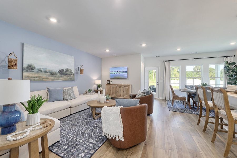 Furnished interior view inside a new home in , Summerville (Image 20).