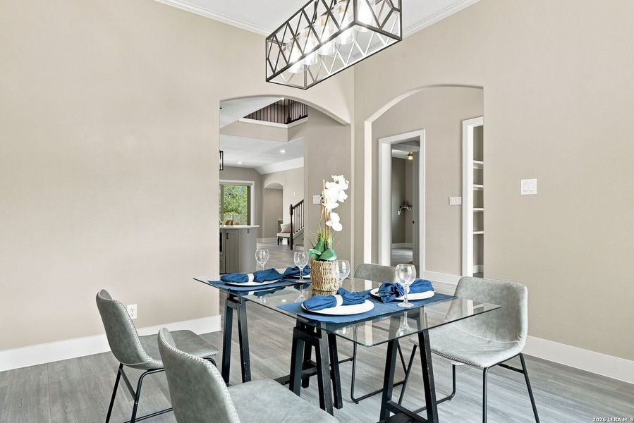 Furnished interior view inside a new home in , San Antonio (Image 21).