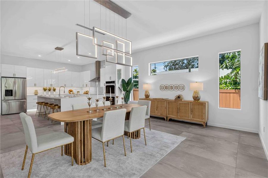 Furnished interior view inside a new home in , Sarasota (Image 6).