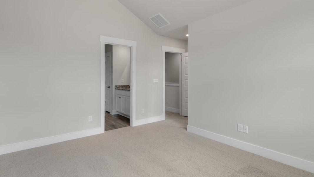 Spacious, unfurnished interior of a new home in Indigo Preserve Townhomes, Leland (Image 24).