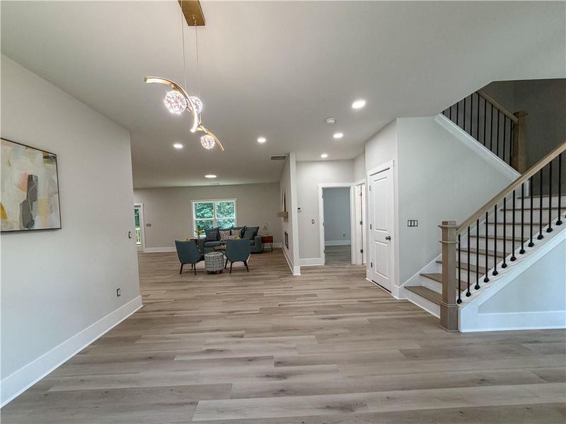 Furnished interior view inside a new home in , Norcross (Image 31).