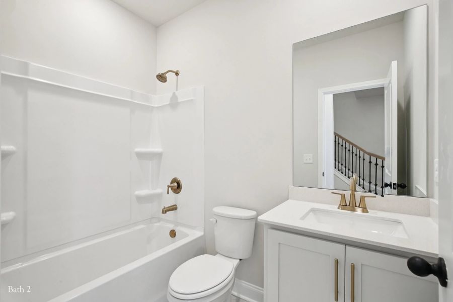 Furnished interior view inside a new home in Promenade at Clari Park, Murfreesboro (Image 4).