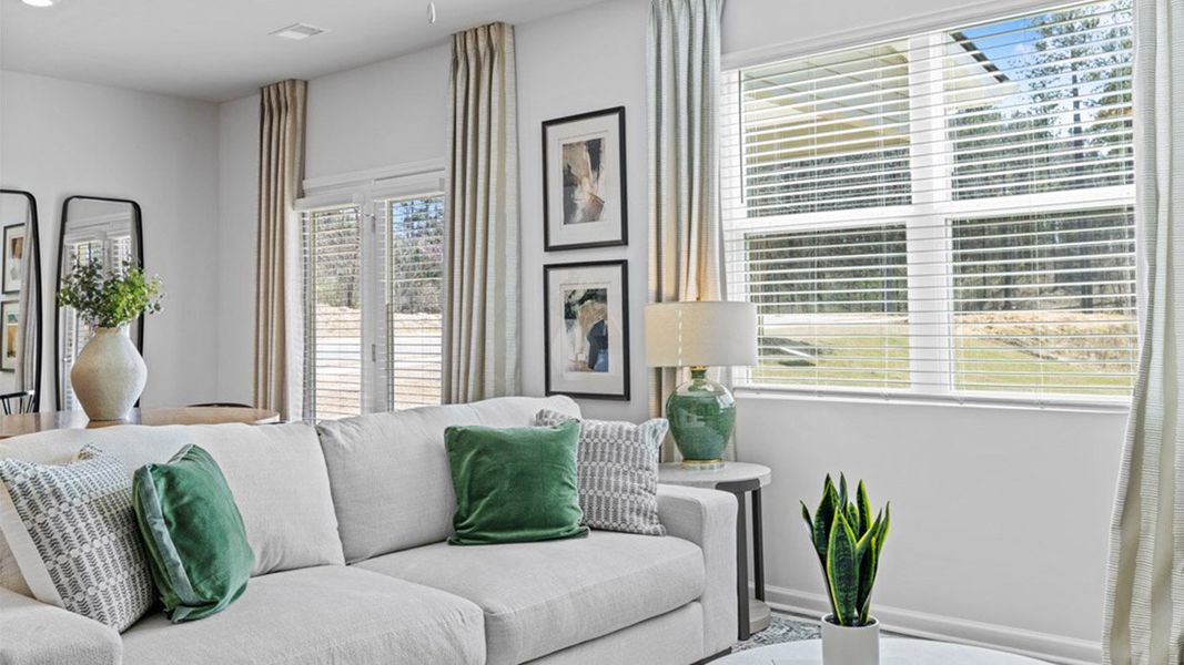 Representative furnished interior of a home built from the Elle by D.R. Horton in Estates at Deer Hollow, Grovetown (Image 24).