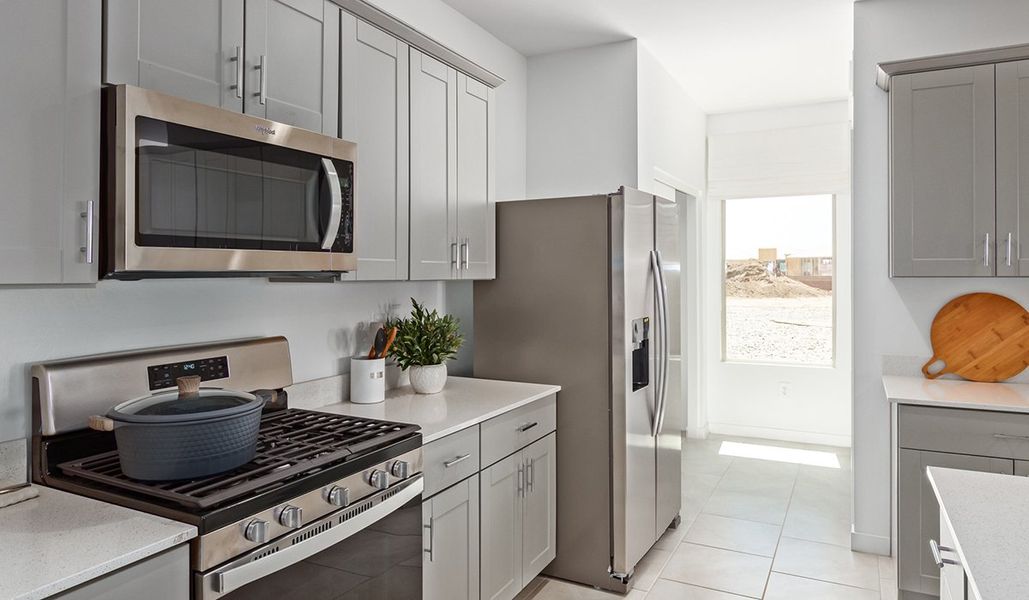 Representative furnished interior of a home built from the Kingston by D.R. Horton in Barnett Village, Marana (Image 24).
