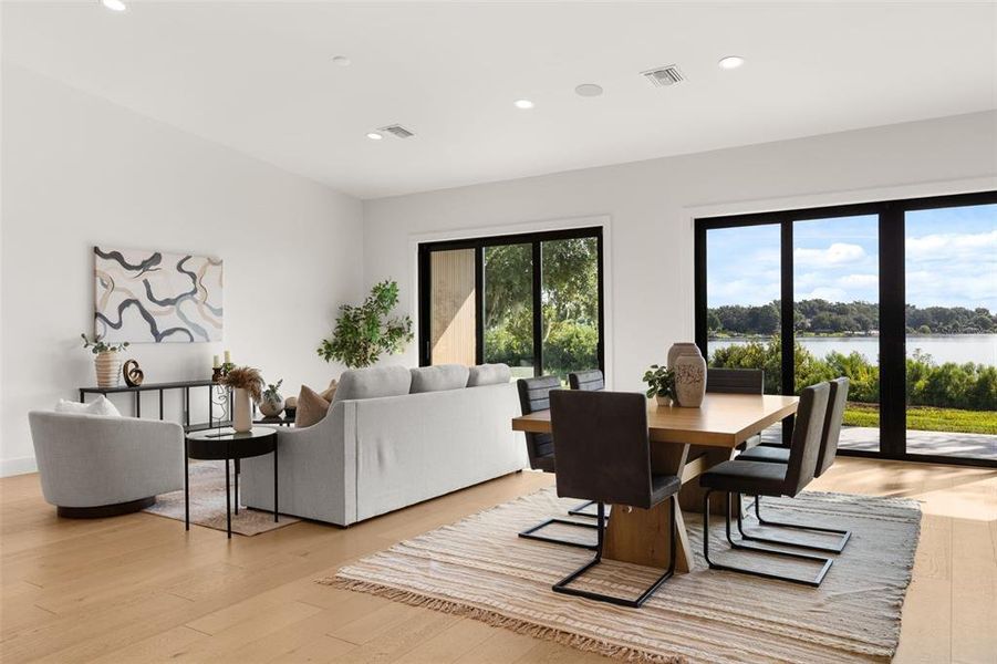 Furnished interior view inside a new home in , Windermere (Image 5).