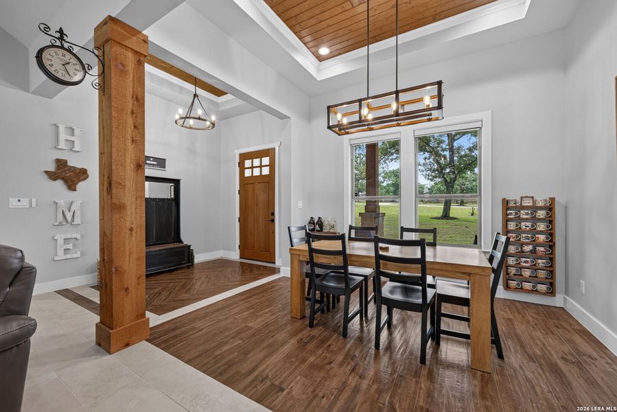 Furnished interior view inside a new home in , La Vernia (Image 12). Furnished interior view inside a new home in , La Vernia (Image 12).