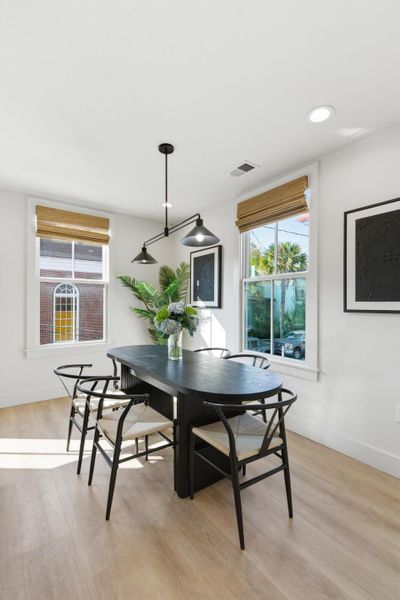 Furnished interior view inside a new home in , Charleston (Image 19).