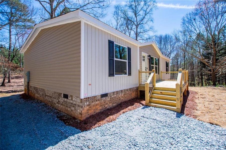 Exterior details and patio area of a home in , Waco (Image 25).
