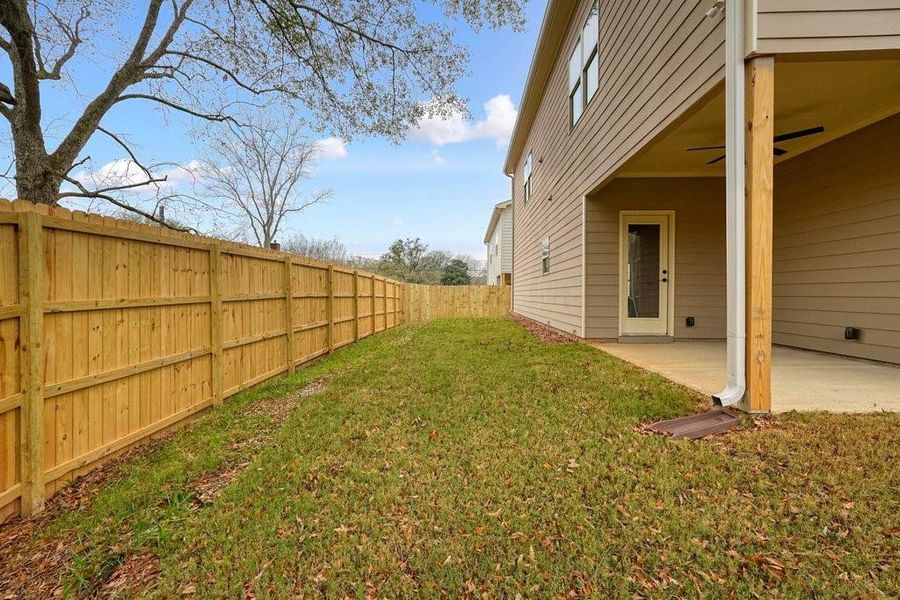 Exterior details and patio area of a home in , Acworth (Image 4).