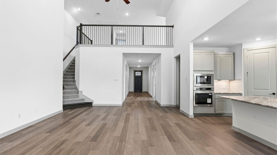 Furnished interior view inside a new home in Alexander 55' Homesites, Pearland (Image 7).