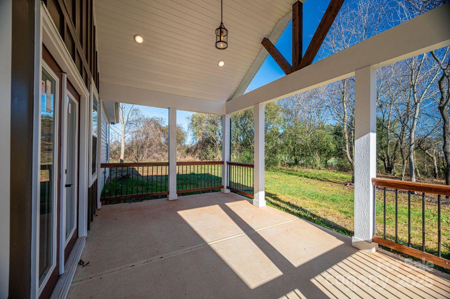 Exterior details and patio area of a home in , Shelby (Image 31).