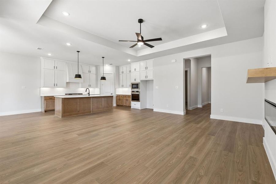 Spacious, unfurnished interior of a new home in Painted Tree Lakeside, McKinney (Image 22).