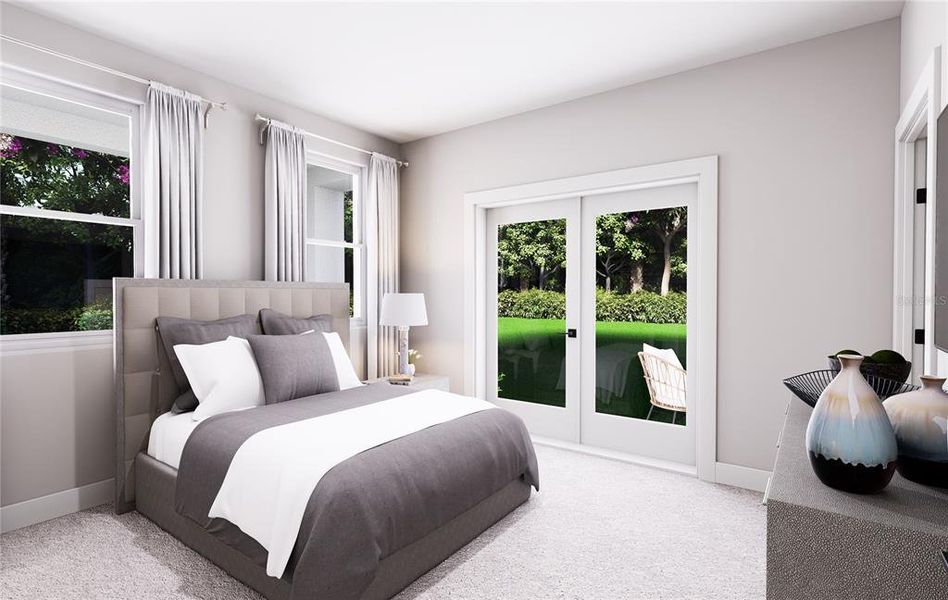 Furnished interior view inside a new home in Blanc, St. Petersburg (Image 15).