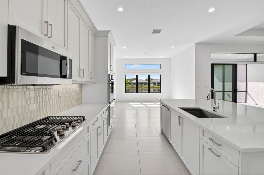 Furnished interior view inside a new home in , Boynton Beach (Image 16).