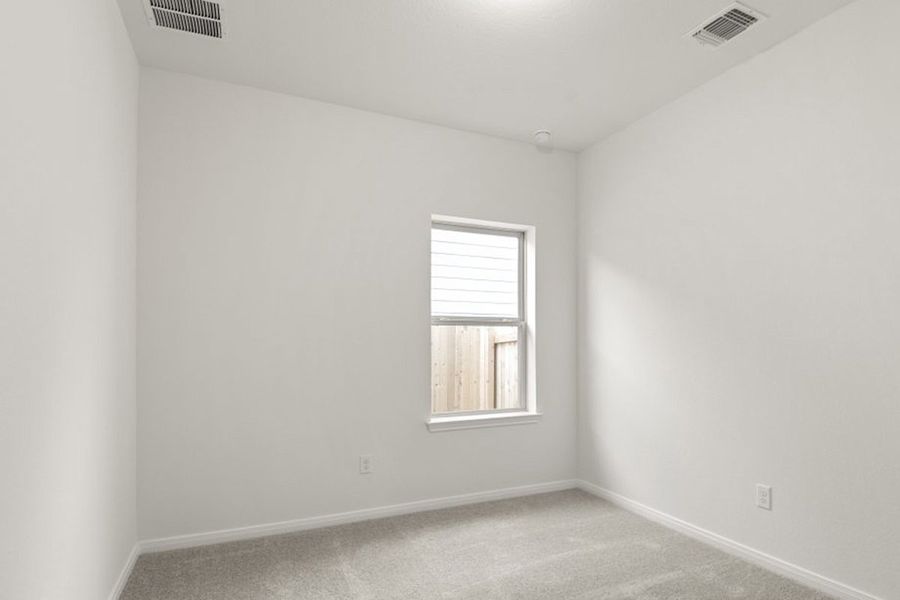 Representative unfurnished interior of a home built from the Ash by Pacesetter Homes in Blanco Vista, San Marcos (Image 19).