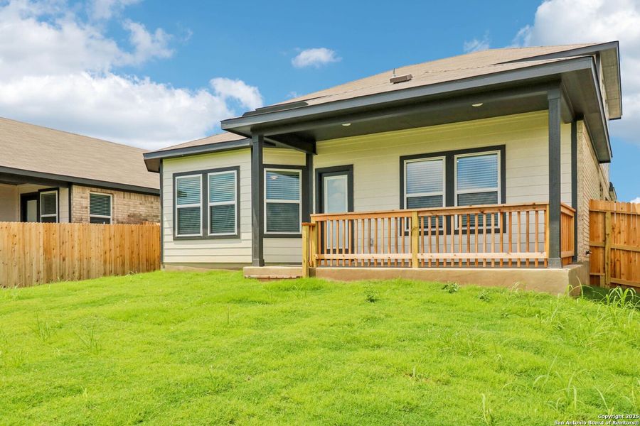 Front exterior of a new home in Sagebrooke - Premier Series, San Antonio, TX, highlighting curb appeal (Image 1). Front exterior of a new home in Sagebrooke - Premier Series, San Antonio, TX, highlighting curb appeal (Image 1).