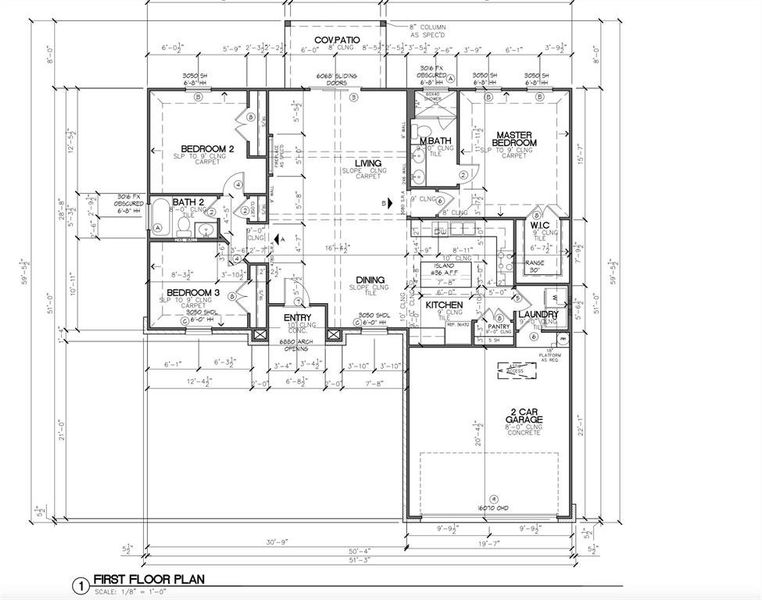 2D floor plan layout of this home in , Granbury, TX (Image 2).
