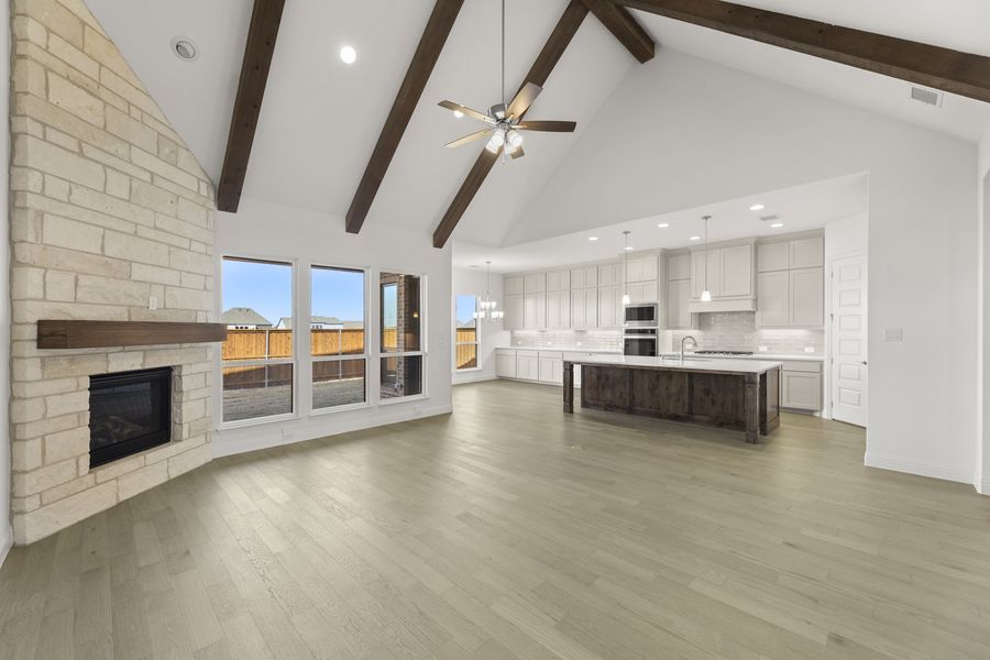 Spacious, unfurnished interior of a new home in Nelson Lake Estates, Rockwall (Image 21).