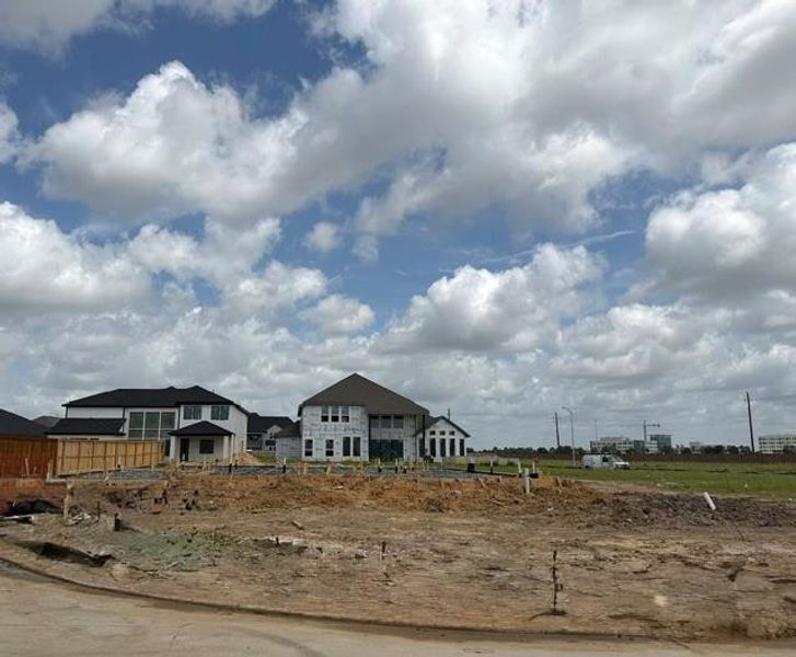 Site preparation for new homesites in Dunham Pointe, Cypress (Image 4). Site preparation for new homesites in Dunham Pointe, Cypress (Image 4).