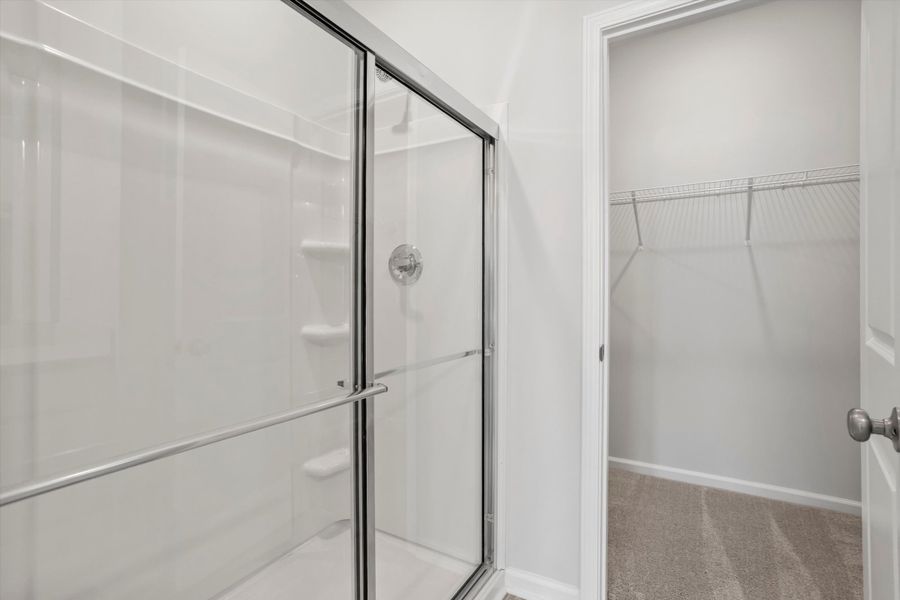 Close-up of interior finishes inside a home in West Main Townhomes, Sanford (Image 11).