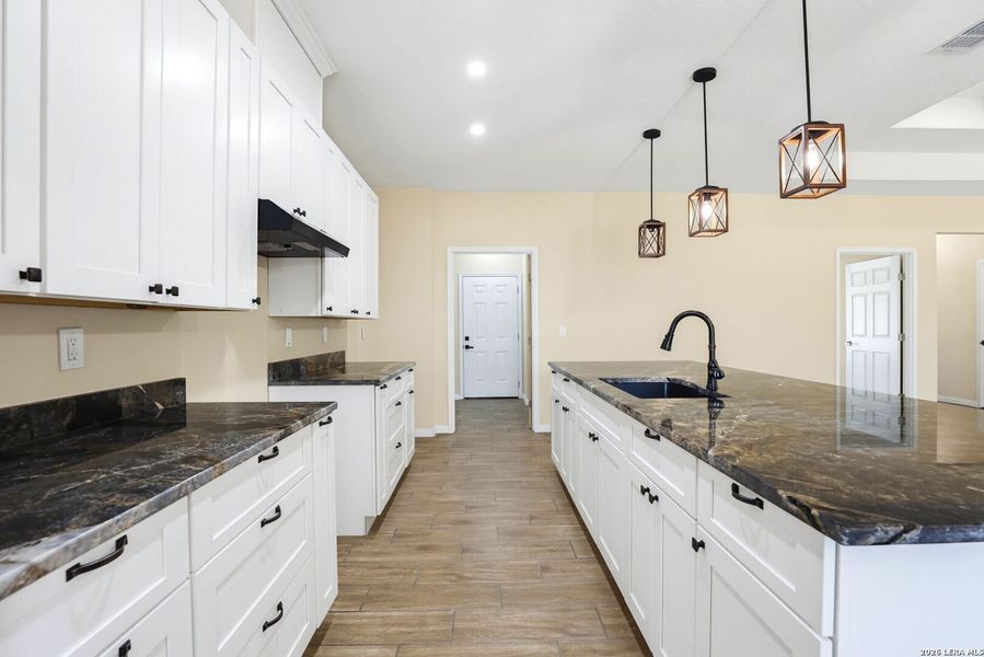 Furnished interior view inside a new home in , Poteet (Image 9).