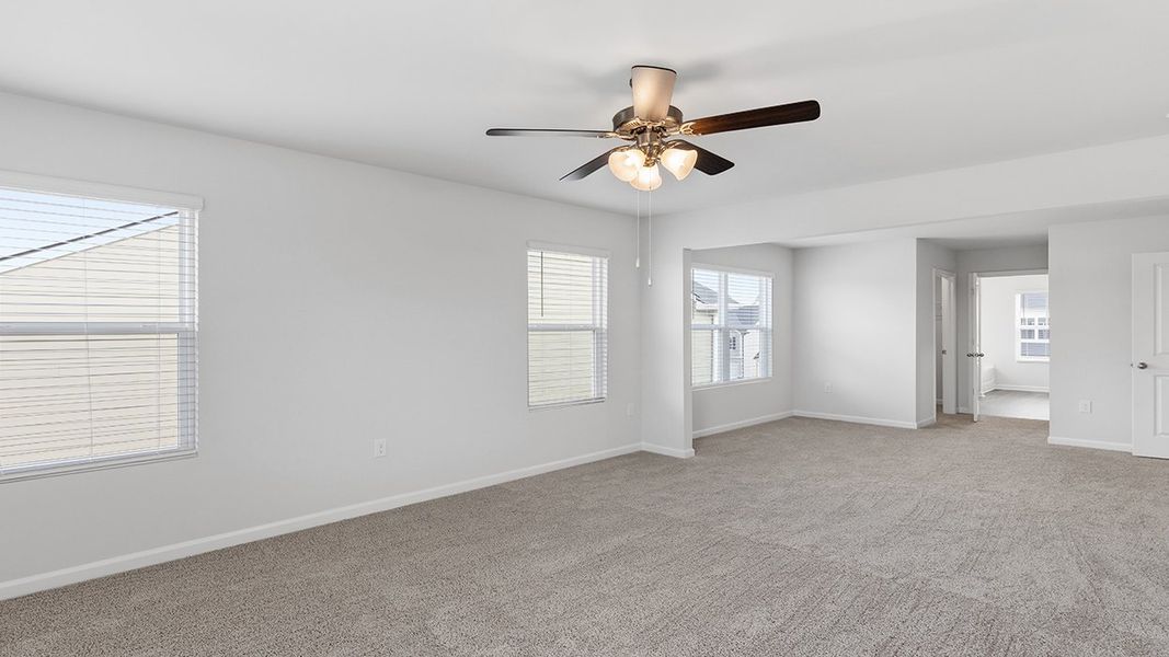 Spacious, unfurnished interior of a new home in Highland Hills, Graniteville (Image 23). Spacious, unfurnished interior of a new home in Highland Hills, Graniteville (Image 23).