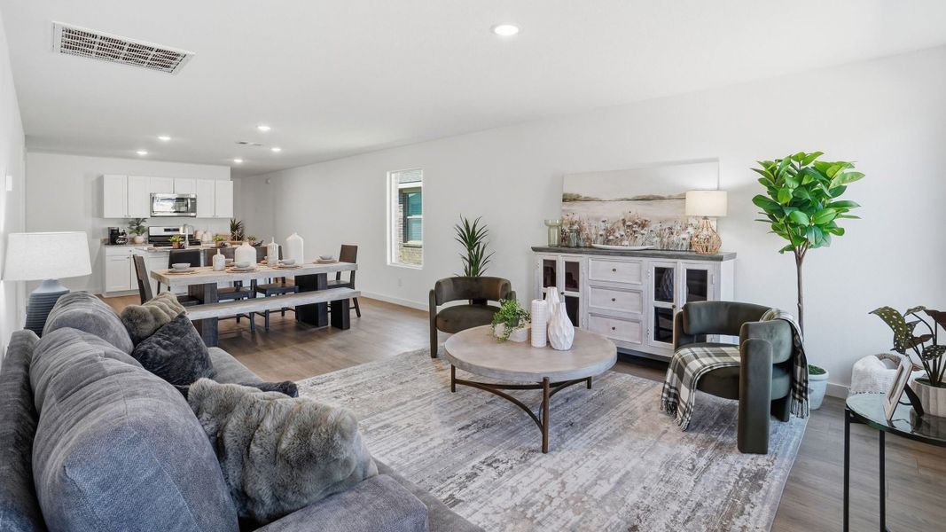 Furnished interior view inside a new home in Terra Vista, Lubbock (Image 8).