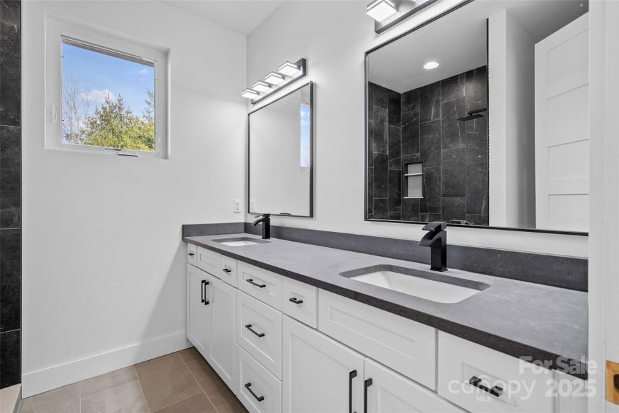 Ensuite Bath to Bedroom #3-Upper Level