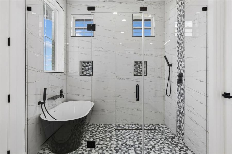 Furnished interior view inside a new home in , Argyle (Image 16).