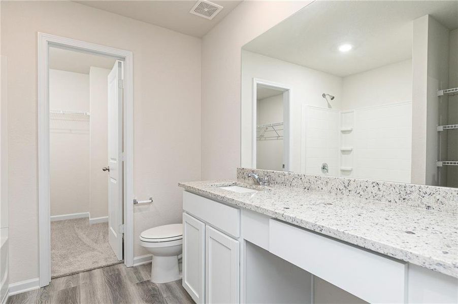 Furnished interior view inside a new home in Lake Preserve at Jackson Trail, Jefferson (Image 7).