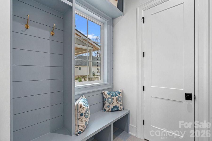 Furnished interior view inside a new home in , Clover (Image 35).