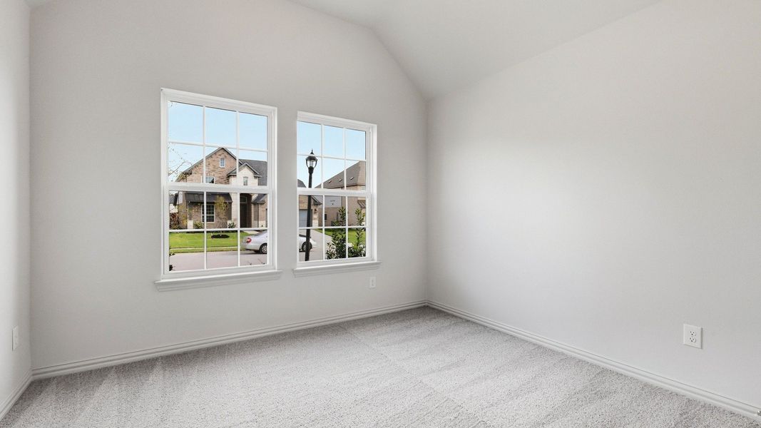 Furnished interior view inside a new home in Anna Ranch, Anna (Image 11). Furnished interior view inside a new home in Anna Ranch, Anna (Image 11).