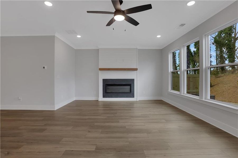 Spacious, unfurnished interior of a new home in , Dawsonville (Image 18).