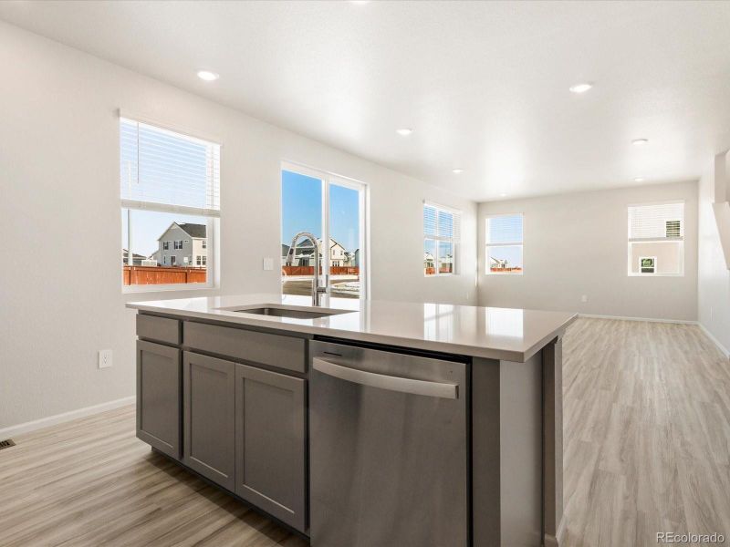 Furnished interior view inside a new home in Revere at Johnstown, Johnstown (Image 14). Furnished interior view inside a new home in Revere at Johnstown, Johnstown (Image 14).