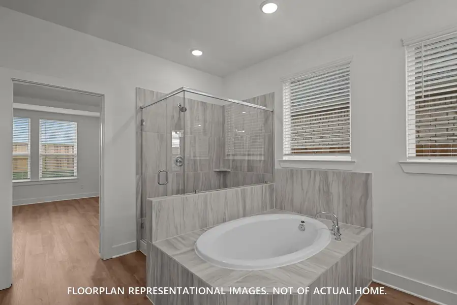 Furnished interior view inside a new home in The Oaks on 6th Street, Magnolia (Image 8). Furnished interior view inside a new home in The Oaks on 6th Street, Magnolia (Image 8).