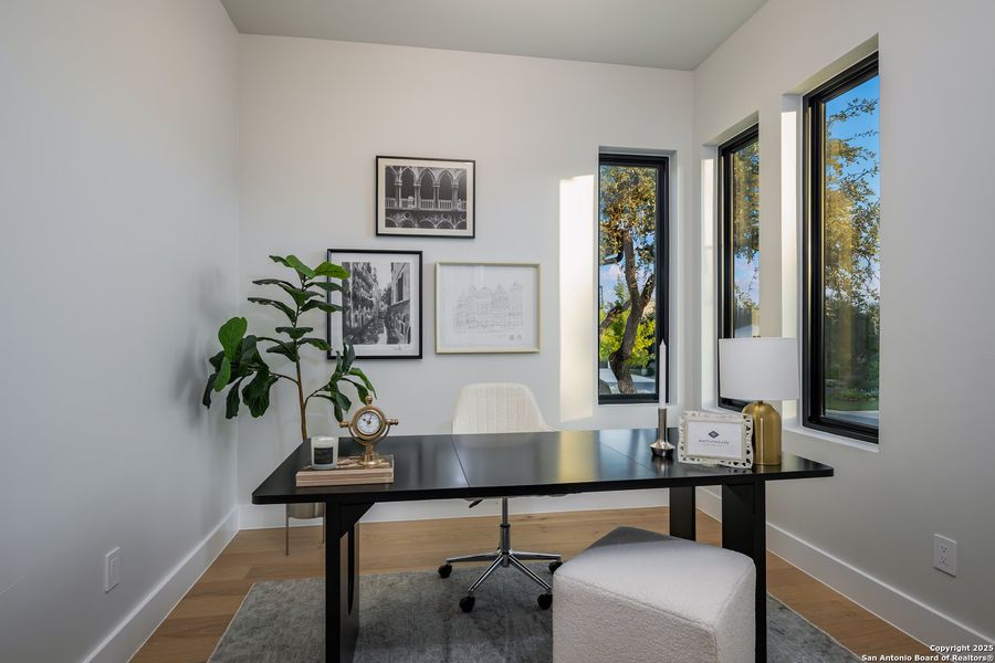 Furnished interior view inside a new home in , San Antonio (Image 28).